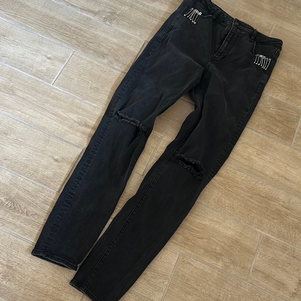American Eagle super stretch super hi rise jegging sz 14xl
